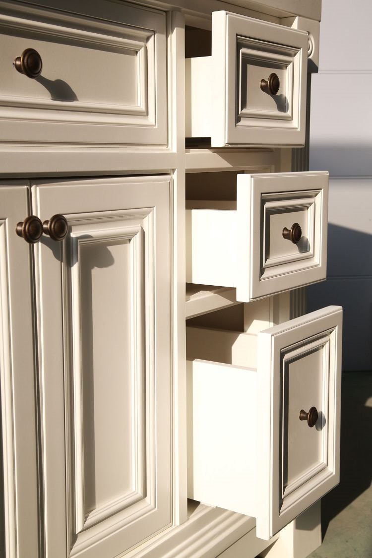 48 inch white bathroom vanity with top