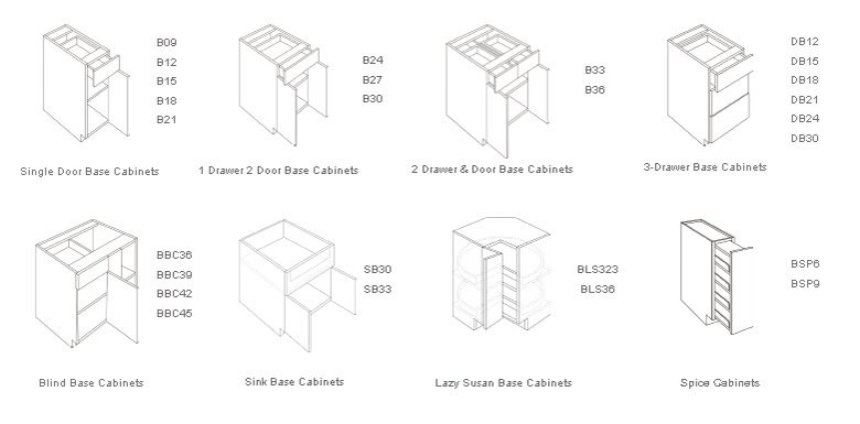 product-780-385 frameless kitchen cabinets